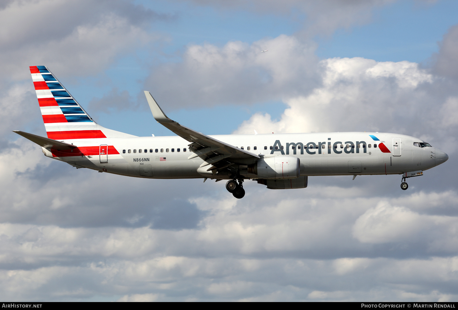 Aircraft Photo of N866NN | Boeing 737-823 | American Airlines | AirHistory.net #681570