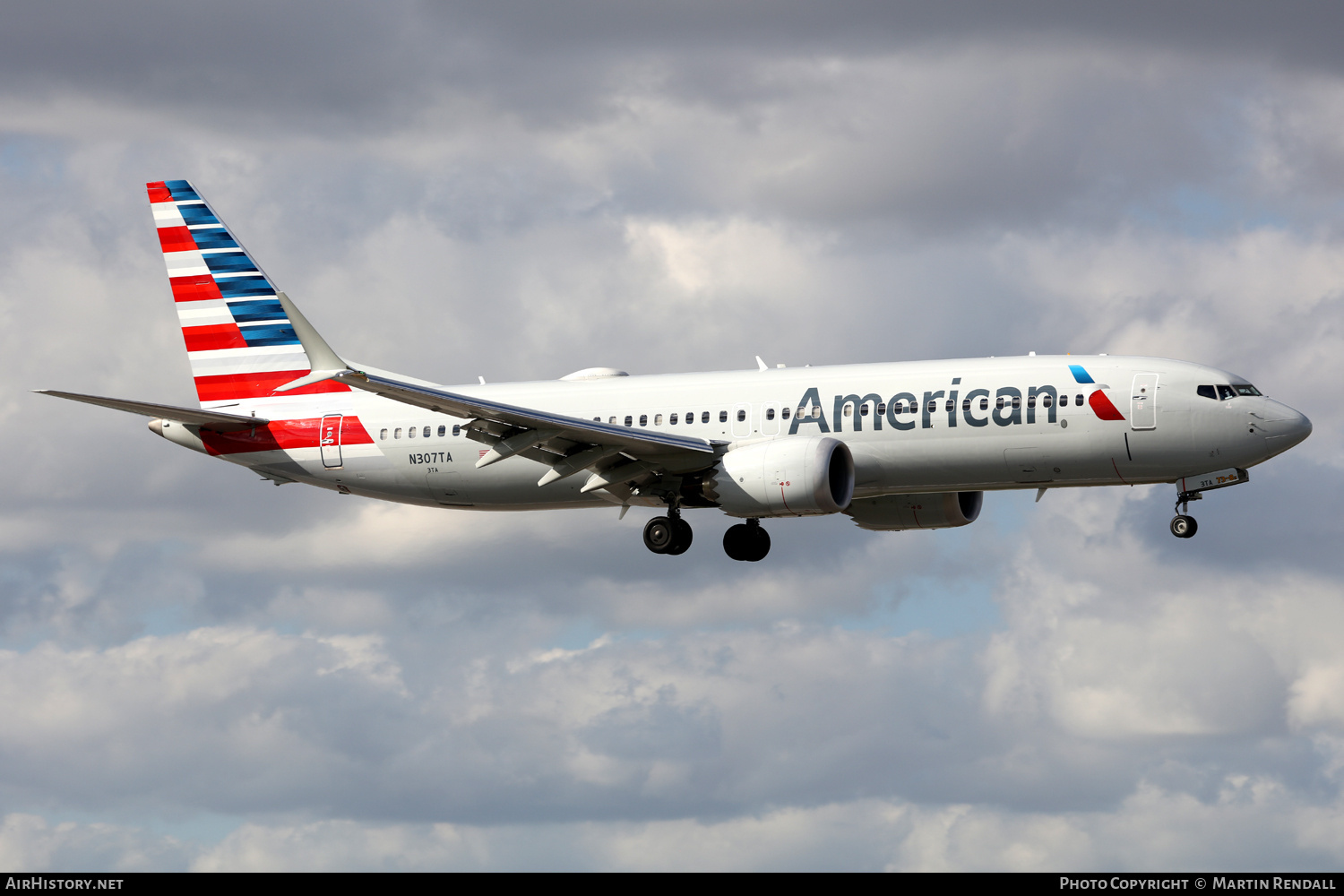 Aircraft Photo of N307TA | Boeing 737-8 Max 8 | American Airlines | AirHistory.net #681580