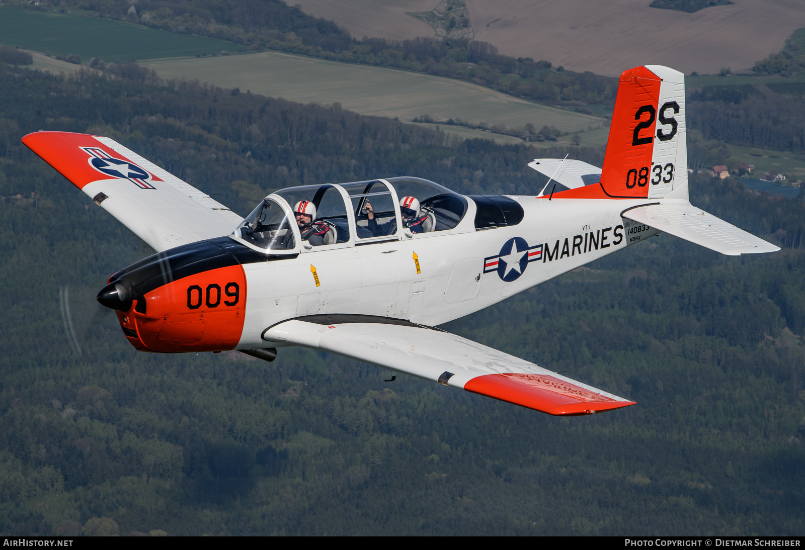 Aircraft Photo of N9HX | Beech T-34B Mentor (D45) | AirHistory.net #681602