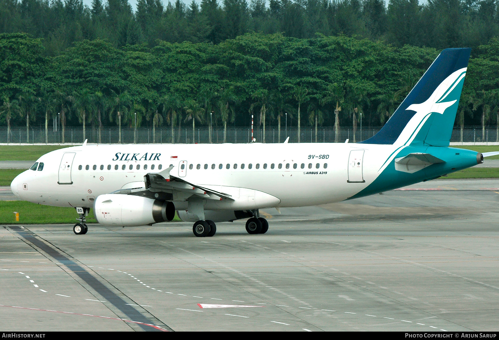 Aircraft Photo of 9V-SBD | Airbus A319-132 | SilkAir | AirHistory.net #681611