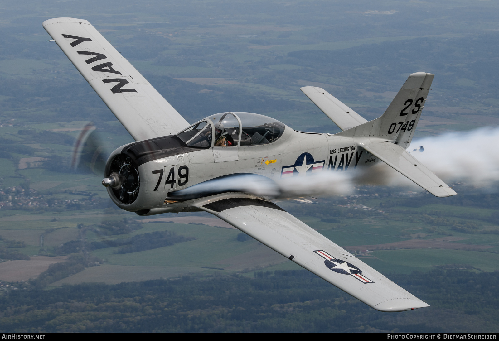 Aircraft Photo of D-FUMY / 146246 | North American T-28C Trojan | USA - Navy | AirHistory.net #681639