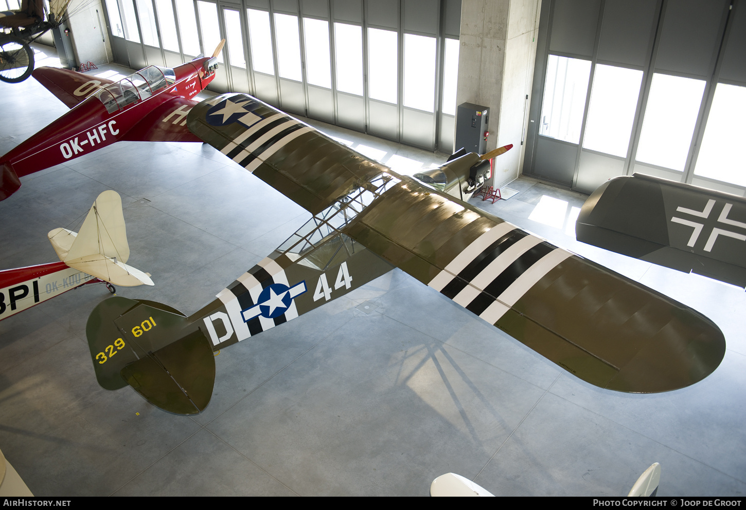 Aircraft Photo of OK-CUD 44 | Mara Wing Piper L-4H Cup (UL replica) | USA - Air Force | AirHistory.net #681664