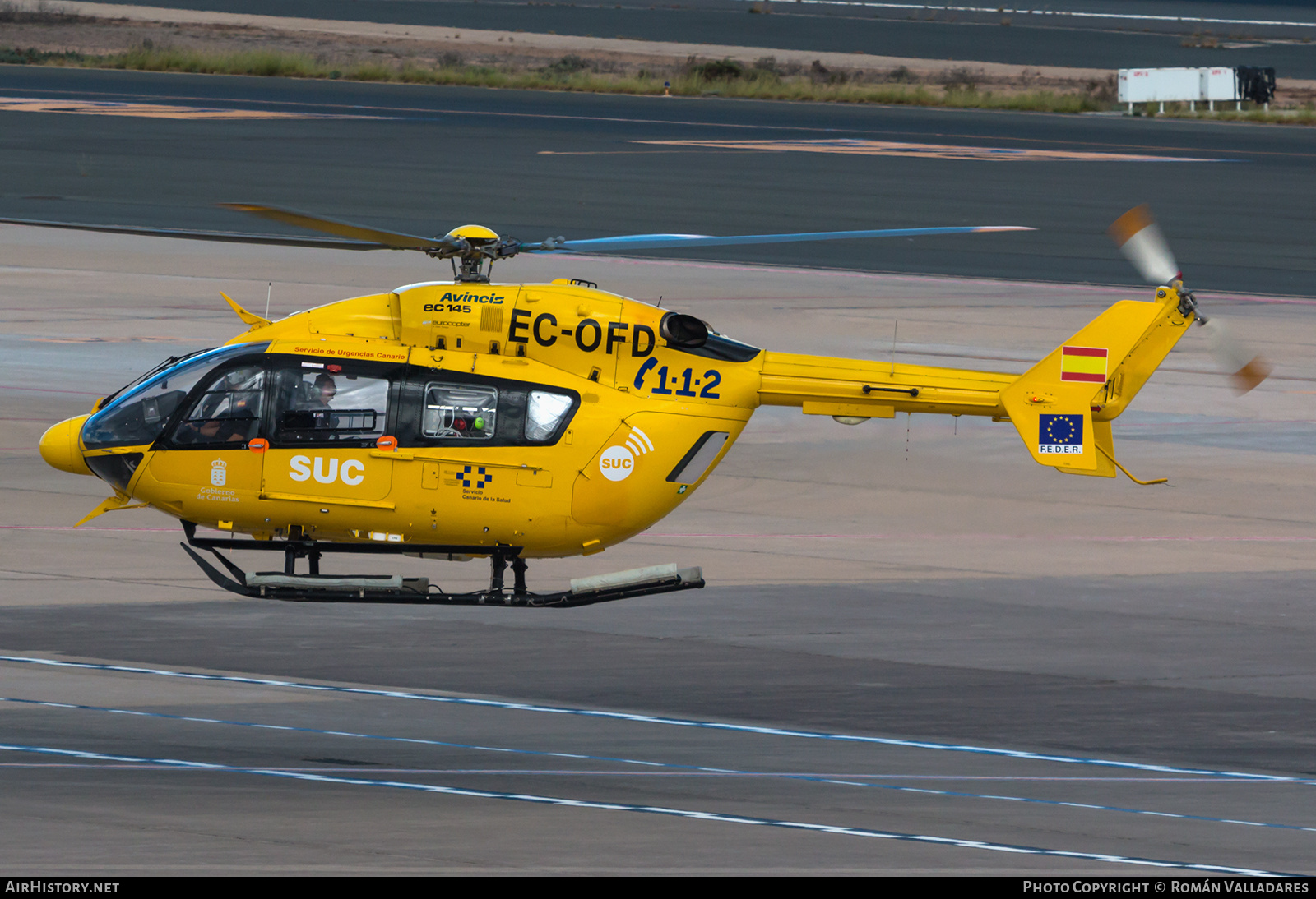 Aircraft Photo of EC-OFD | Eurocopter-Kawasaki BK-117/EC-145 | Avincis | AirHistory.net #681717