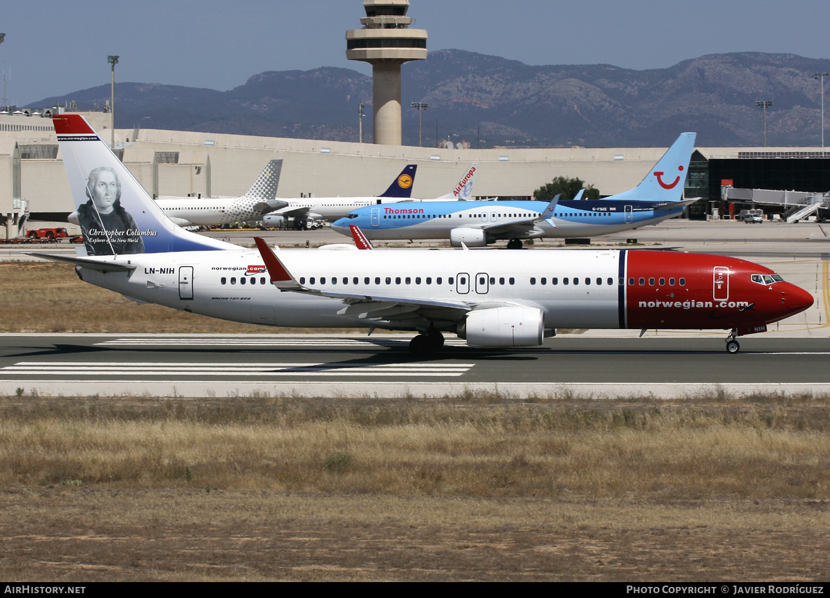 Aircraft Photo of LN-NIH | Boeing 737-8JP | Norwegian | AirHistory.net #681737