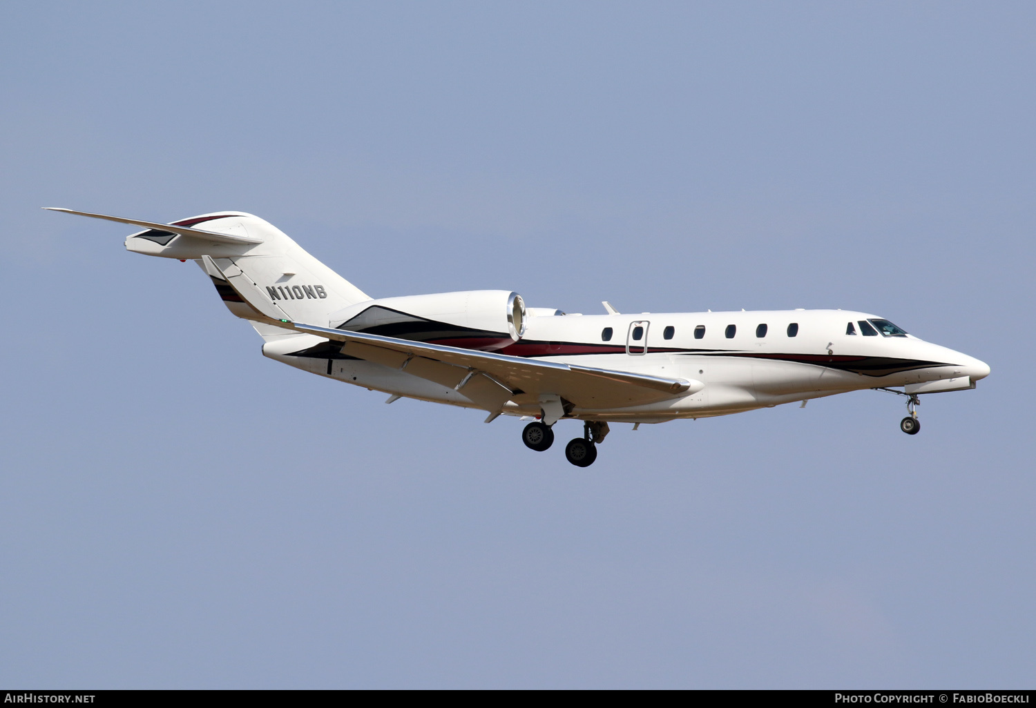 Aircraft Photo of N110NB | Cessna 750 Citation X | AirHistory.net #681753