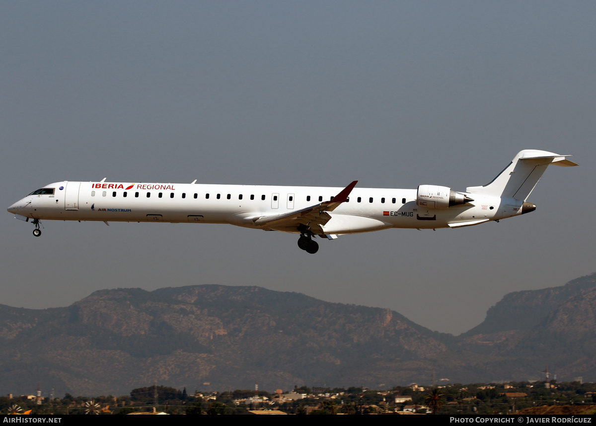 Aircraft Photo of EC-MUG | Bombardier CRJ-1000 (CL-600-2E25) | Iberia Regional | AirHistory.net #681757