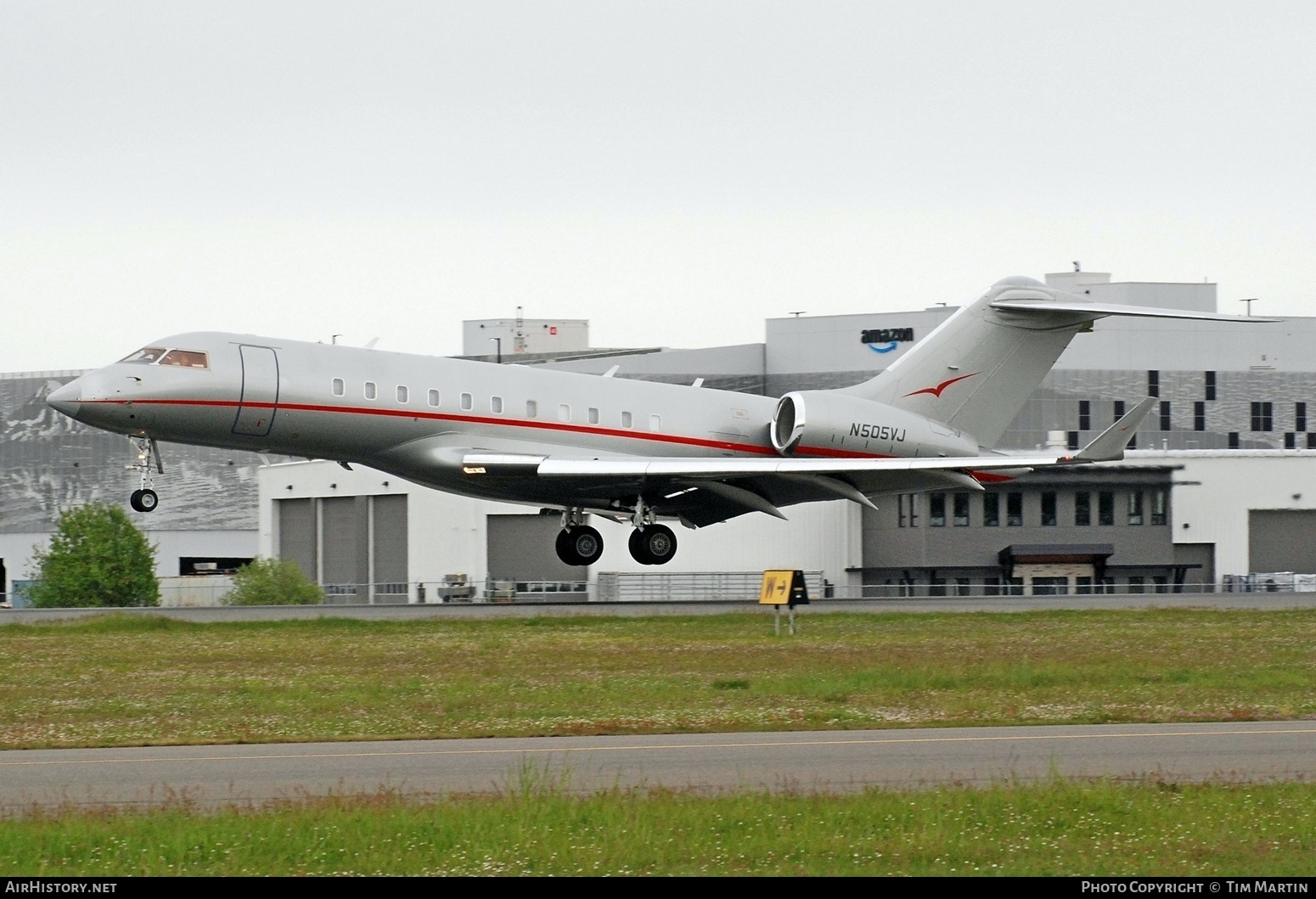 Aircraft Photo of N505VJ | Bombardier Global 5000 (BD-700-1A11) | VistaJet | AirHistory.net #681767