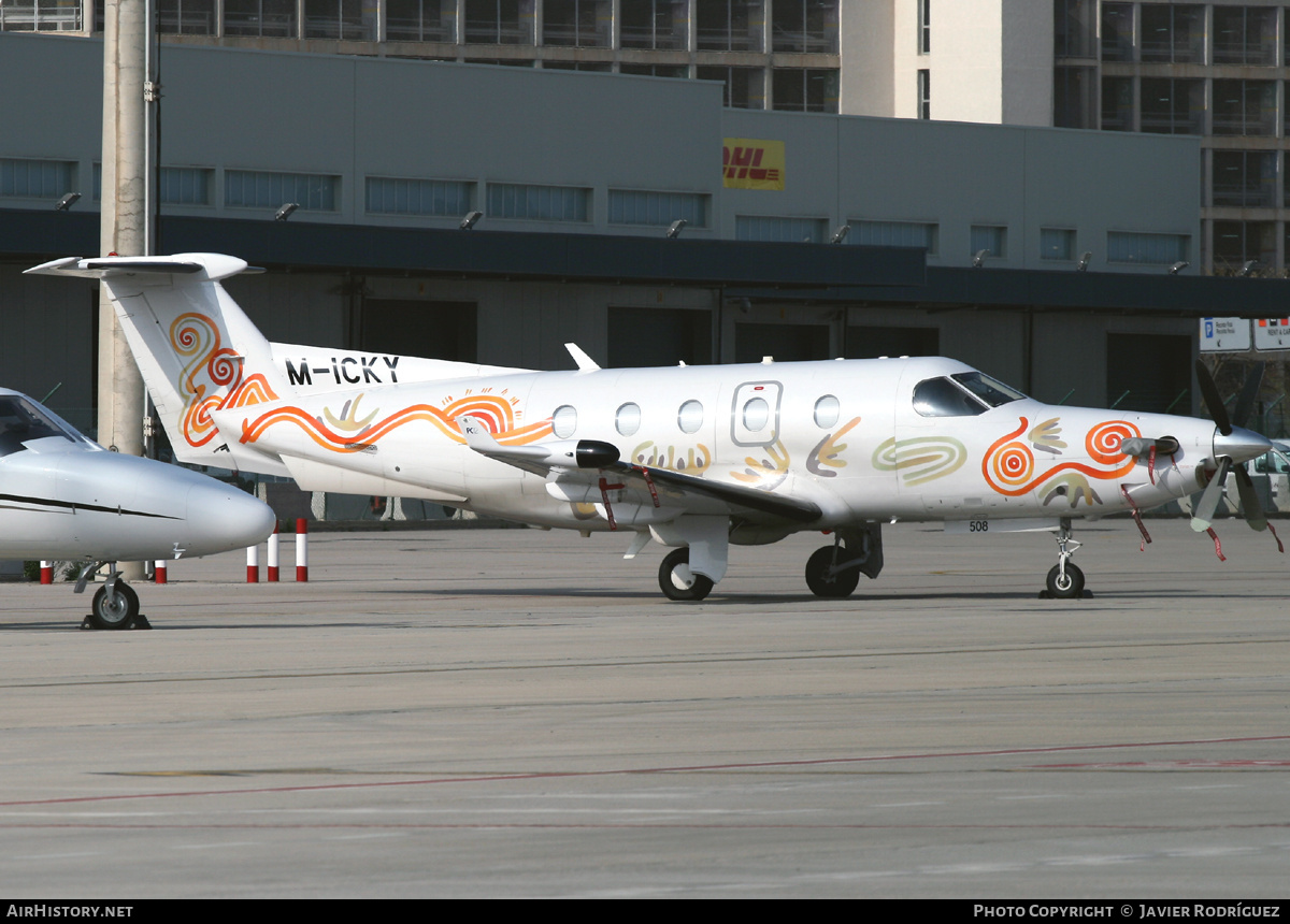 Aircraft Photo of M-ICKY | Pilatus PC-12/45 | AirHistory.net #681771