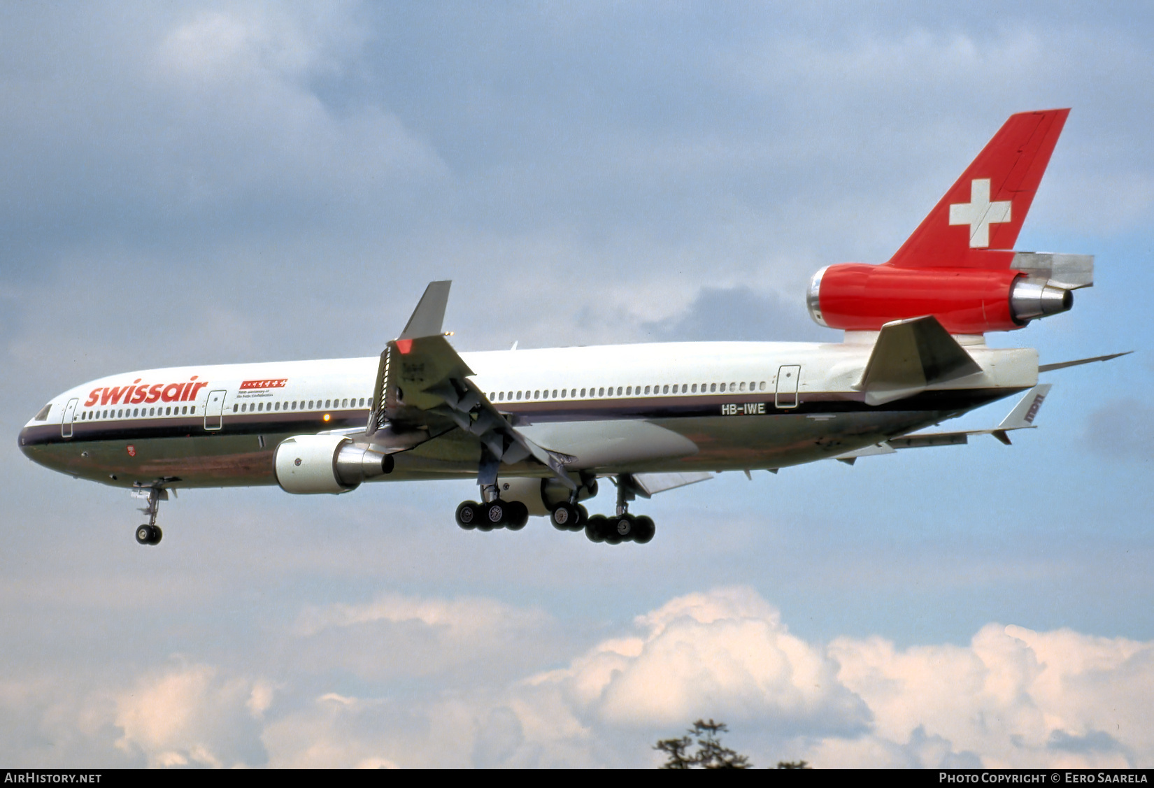 Aircraft Photo of HB-IWE | McDonnell Douglas MD-11 | Swissair | AirHistory.net #681798