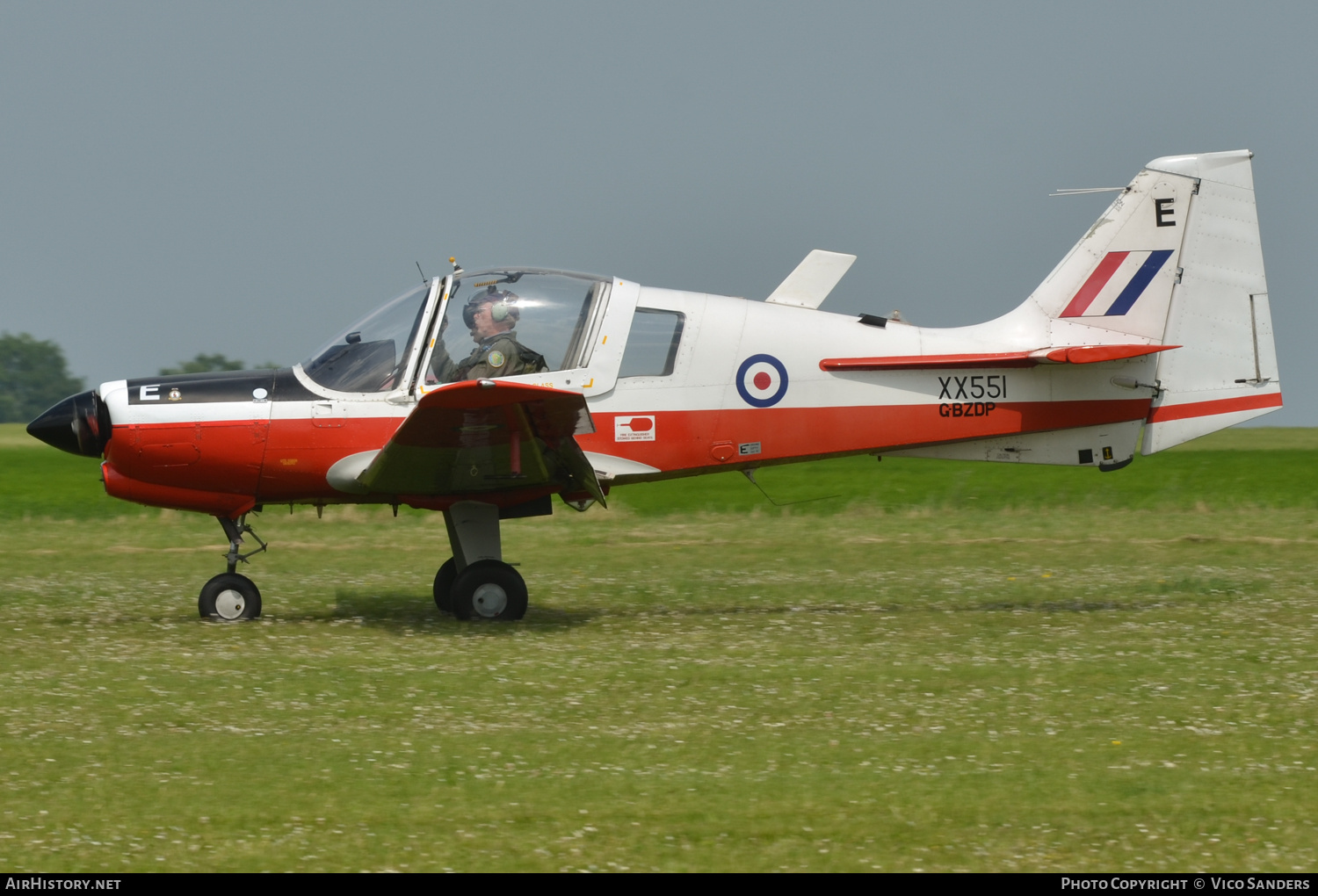 Aircraft Photo of G-BZDP / XX551 | Scottish Aviation Bulldog 120/121 | UK - Air Force | AirHistory.net #681802