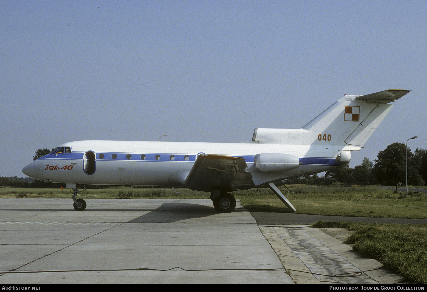 Aircraft Photo of 040 | Yakovlev Yak-40 | Poland - Air Force | AirHistory.net #681846