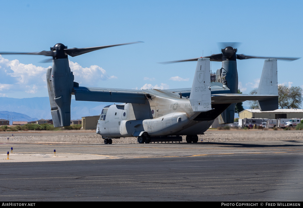 Aircraft Photo of 168702 | Bell-Boeing MV-22B Osprey | USA - Marines | AirHistory.net #681850