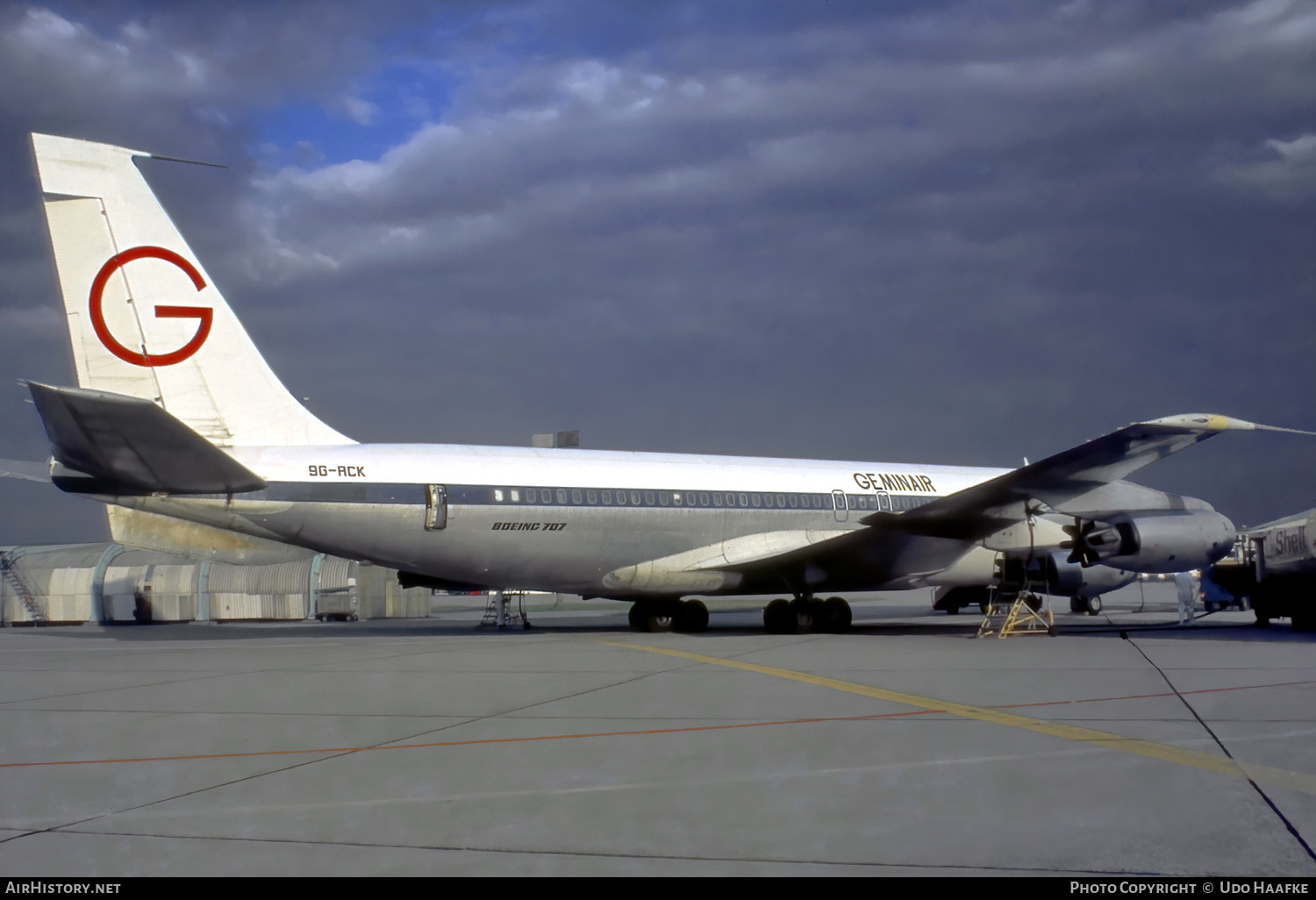 Aircraft Photo of 9G-ACK | Boeing 707-430 | Geminair | AirHistory.net #681858
