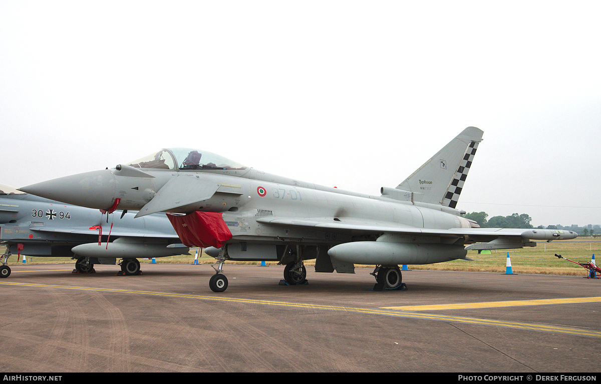 Aircraft Photo of MM7307 / 37-01 | Eurofighter EF-2000 Typhoon EFA | Italy - Air Force | AirHistory.net #681862
