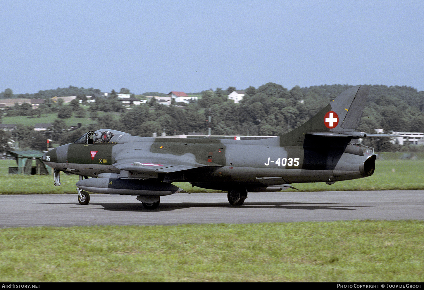 Aircraft Photo of J-4035 | Hawker Hunter F58 | Switzerland - Air Force | AirHistory.net #681866
