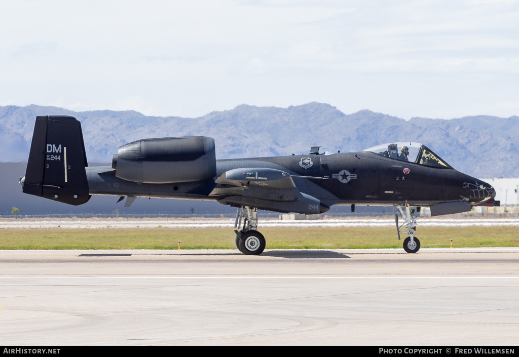 Aircraft Photo of 80-0244 / AF80-244 | Fairchild A-10C Thunderbolt II | USA - Air Force | AirHistory.net #681881