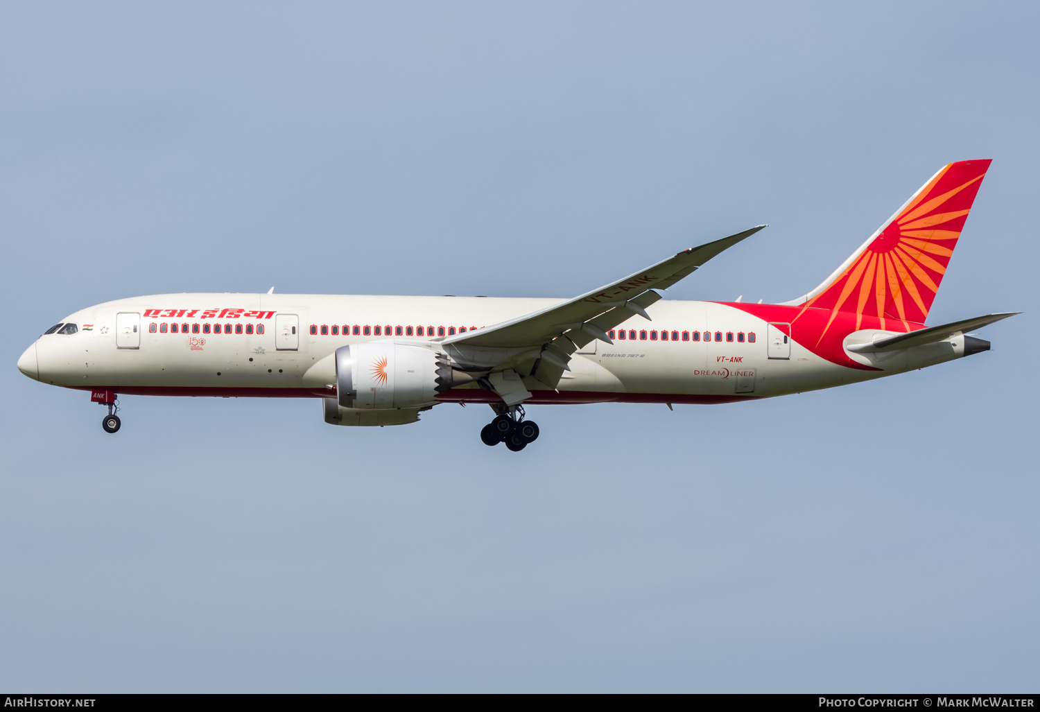 Aircraft Photo of VT-ANK | Boeing 787-8 Dreamliner | Air India | AirHistory.net #681917