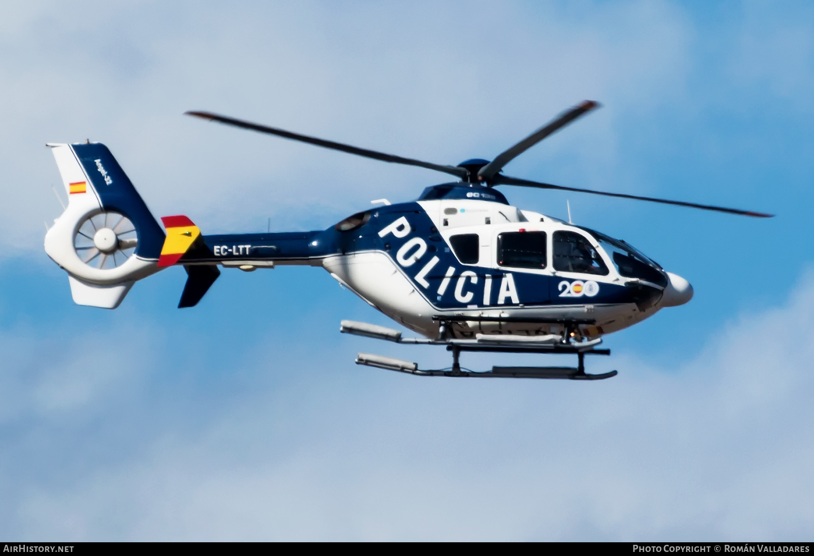 Aircraft Photo of EC-LTT | Eurocopter EC-135P-2+ | Policía | AirHistory.net #681945