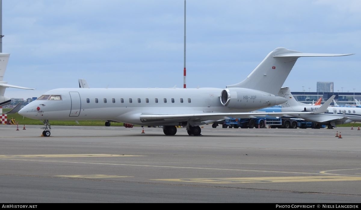 Aircraft Photo of HB-JGF | Bombardier Global Express (BD-700-1A10) | AirHistory.net #681956