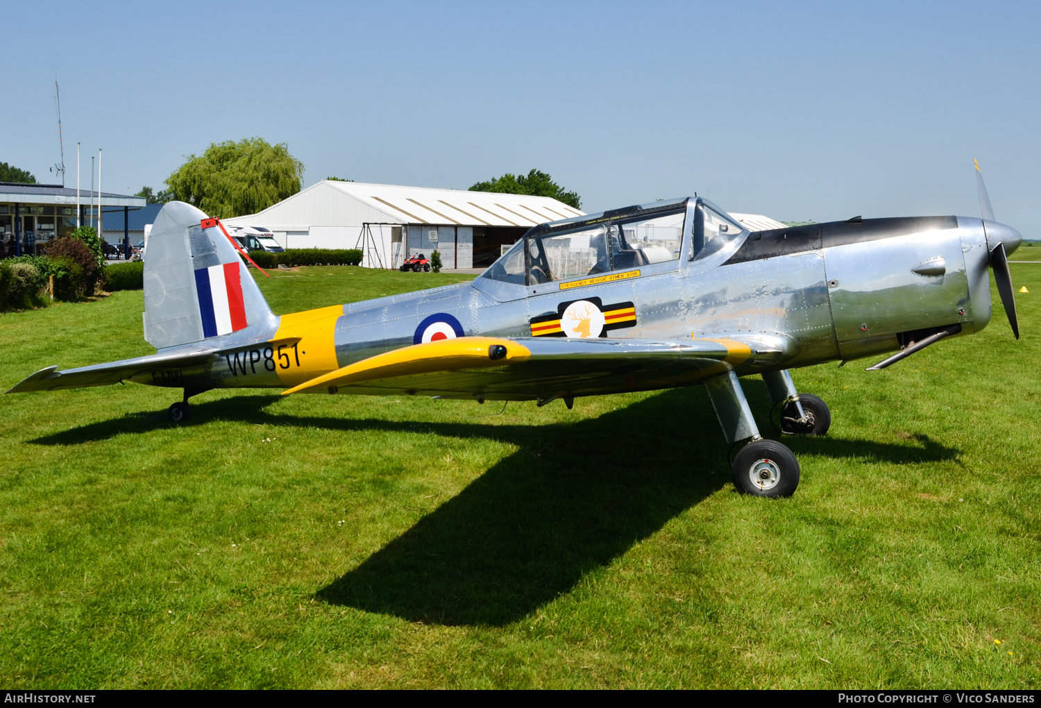 Aircraft Photo of F-AZUU | De Havilland DHC-1 Chipmunk T10 | UK - Air Force | AirHistory.net #681965