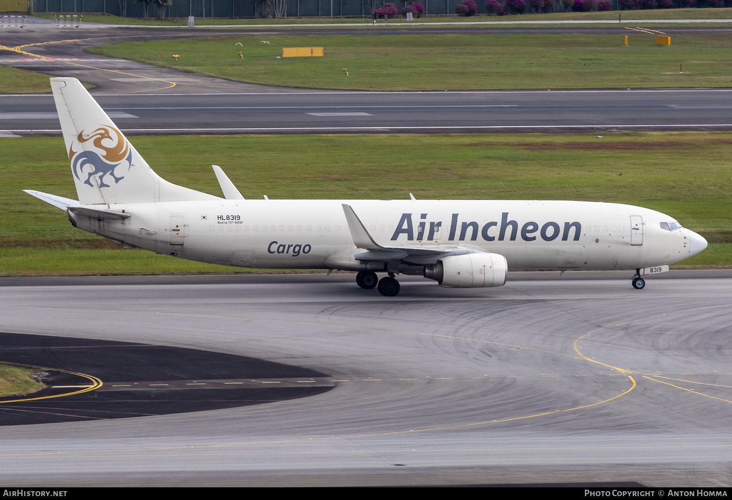 Aircraft Photo of HL8319 | Boeing 737-8ASSF | Air Incheon | AirHistory.net #681974
