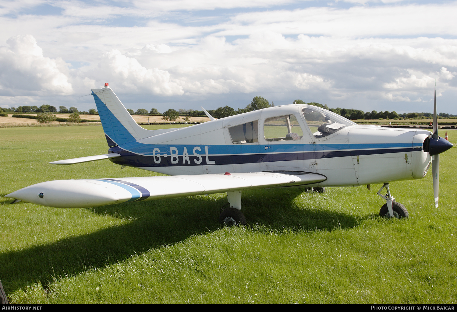 Aircraft Photo of G-BASL | Piper PA-28-140 Cherokee F | AirHistory.net #681986