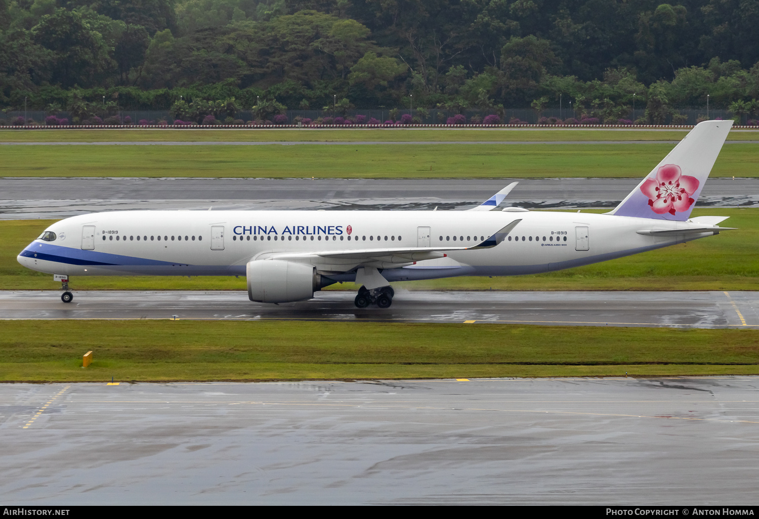 Aircraft Photo of B-18919 | Airbus A350-941 | China Airlines | AirHistory.net #681997