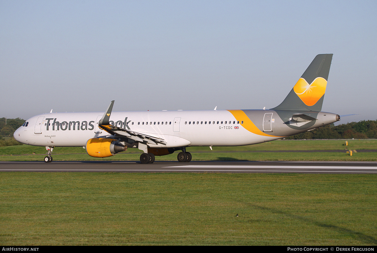 Aircraft Photo of G-TCDC | Airbus A321-211 | Thomas Cook Airlines | AirHistory.net #682008