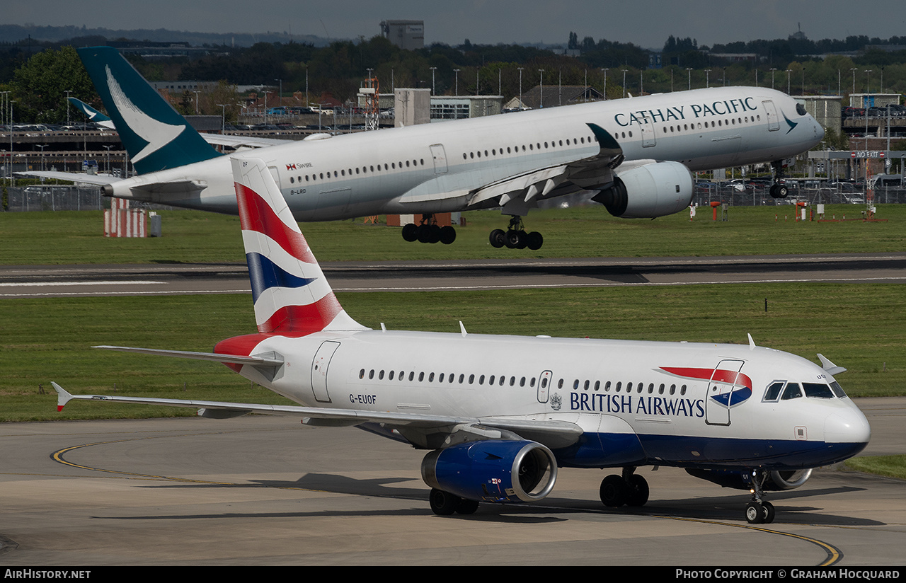Aircraft Photo of G-EUOF | Airbus A319-131 | British Airways | AirHistory.net #682024
