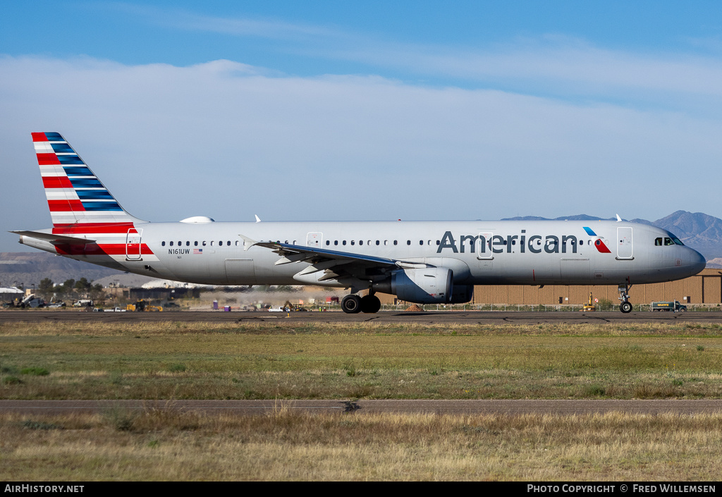 Aircraft Photo of N161UW | Airbus A321-211 | American Airlines | AirHistory.net #682046