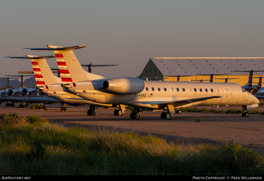 Aircraft Photo of N846AE | Embraer ERJ-140LR (EMB-135KL) | American Eagle | AirHistory.net #682063
