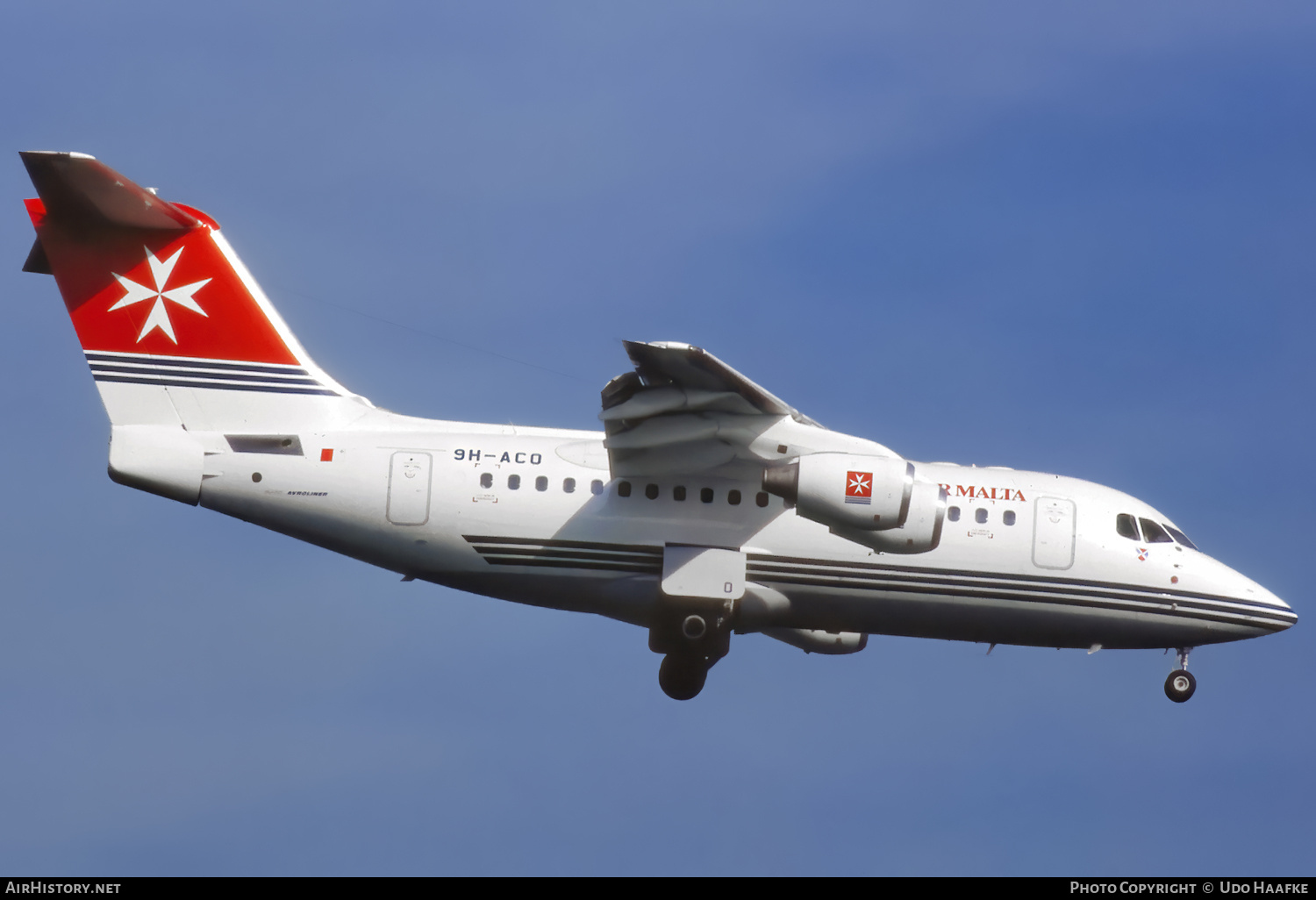 Aircraft Photo of 9H-ACO | British Aerospace Avro 146-RJ70 | Air Malta | AirHistory.net #682064