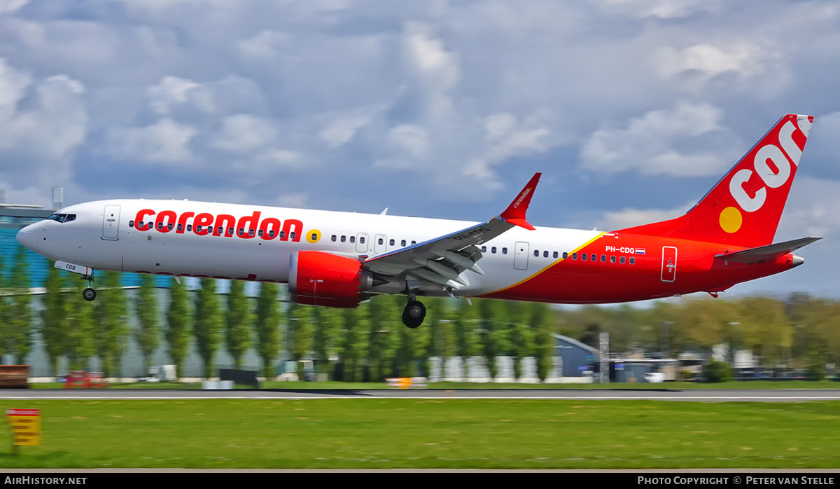 Aircraft Photo of PH-CDQ | Boeing 737-9 Max 9 | Corendon Dutch Airlines | AirHistory.net #682069