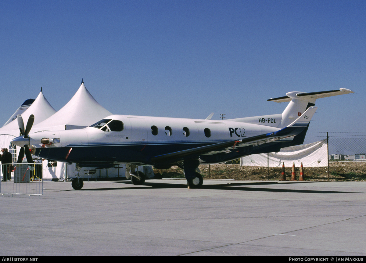 Aircraft Photo of HB-FOL | Pilatus PC-12/45 | AirHistory.net #682077