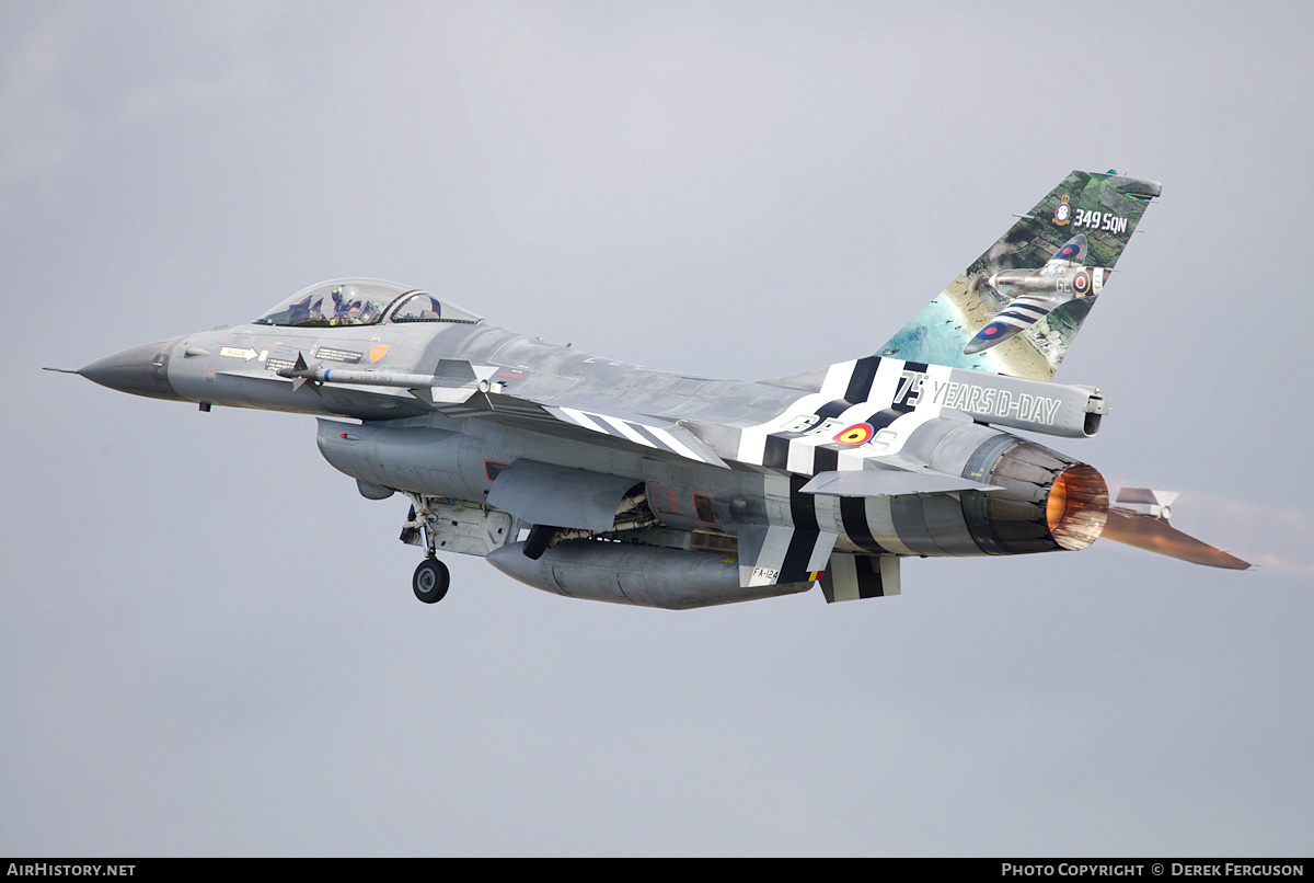 Aircraft Photo of FA-124 | General Dynamics F-16AM Fighting Falcon | Belgium - Air Force | AirHistory.net #682090