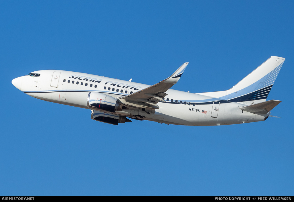 Aircraft Photo of N709S | Boeing 737-5L9 | Sierra Pacific Airlines | AirHistory.net #682091