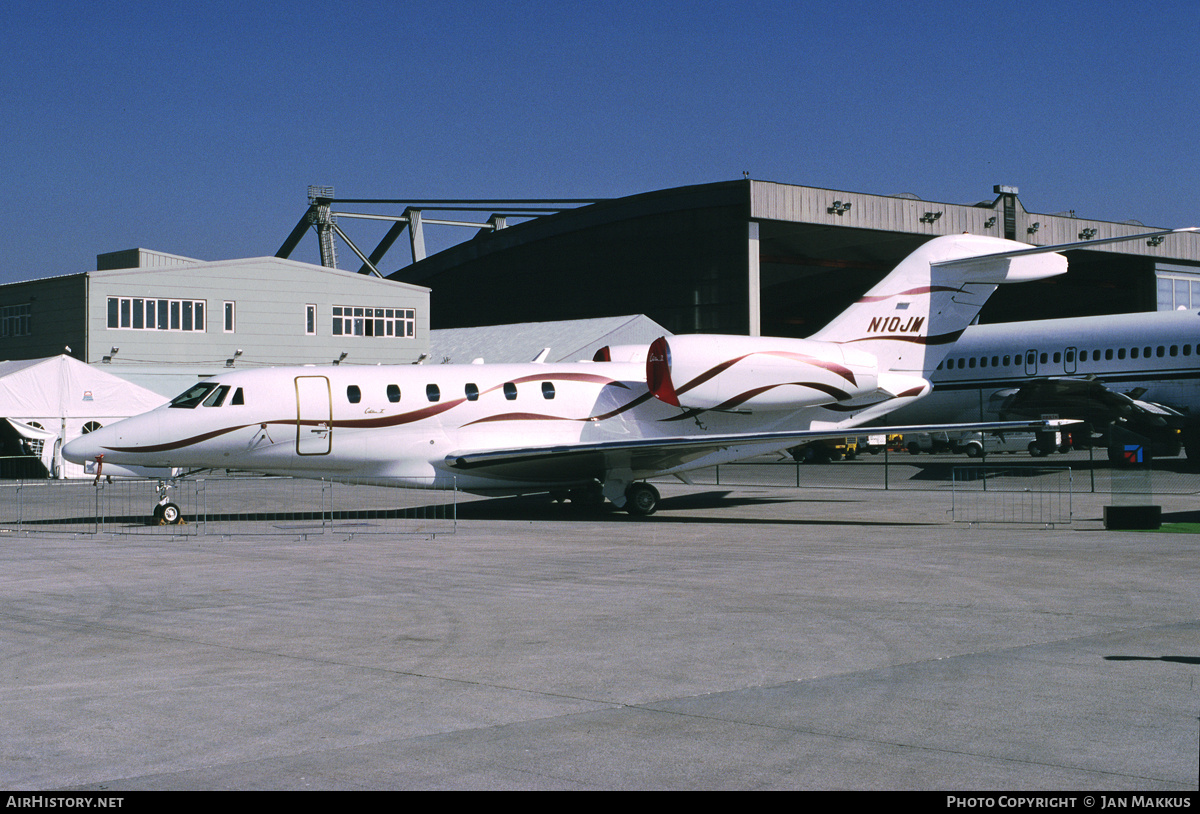 Aircraft Photo of N10JM | Cessna 750 Citation X | AirHistory.net #682104