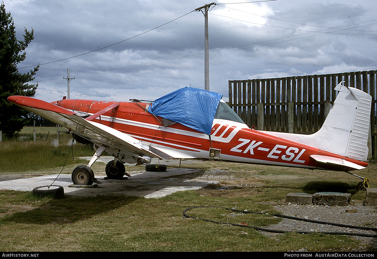 Aircraft Photo of ZK-ESL | Cessna A188B AgWagon | AirHistory.net #682128