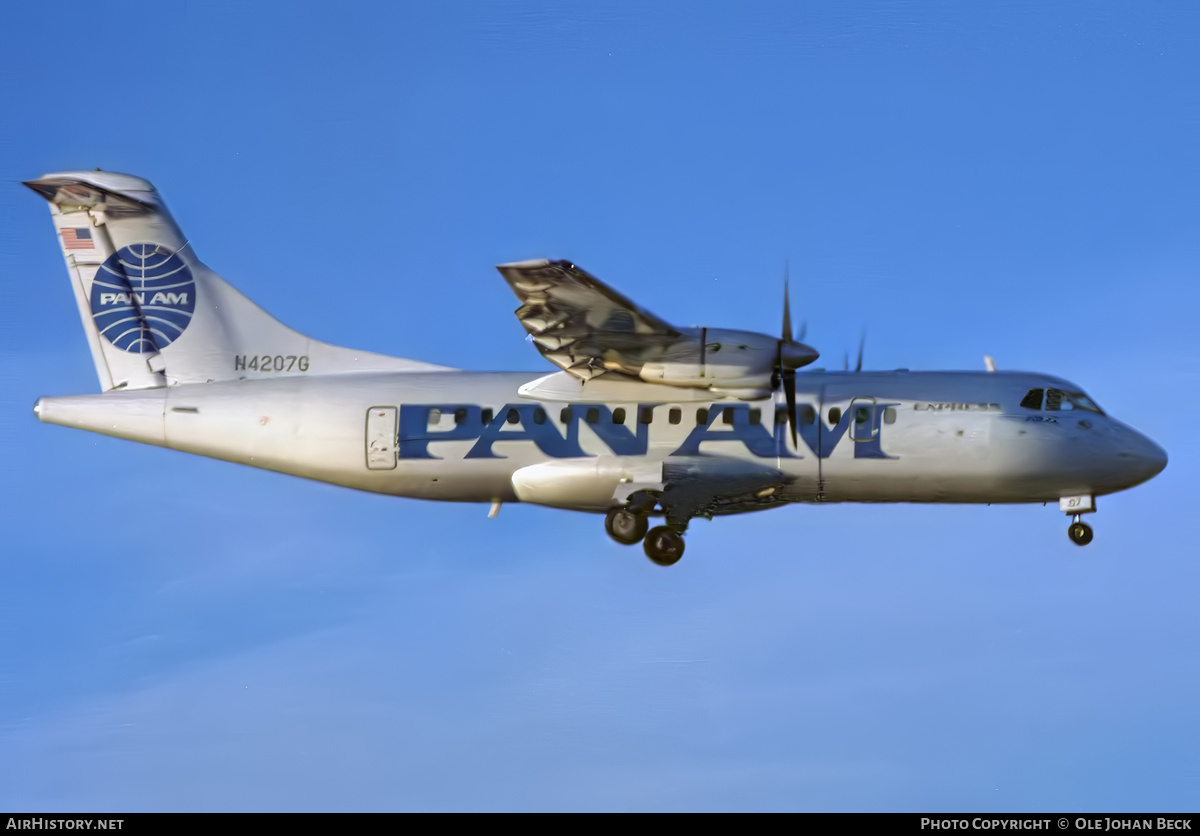 Aircraft Photo of N4207G | ATR ATR-42-300 | Pan Am Express | AirHistory.net #682133