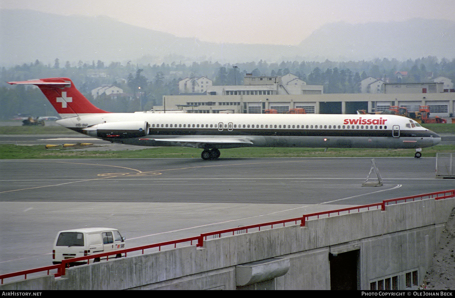 Aircraft Photo of HB-INP | McDonnell Douglas MD-81 (DC-9-81) | Swissair | AirHistory.net #682135