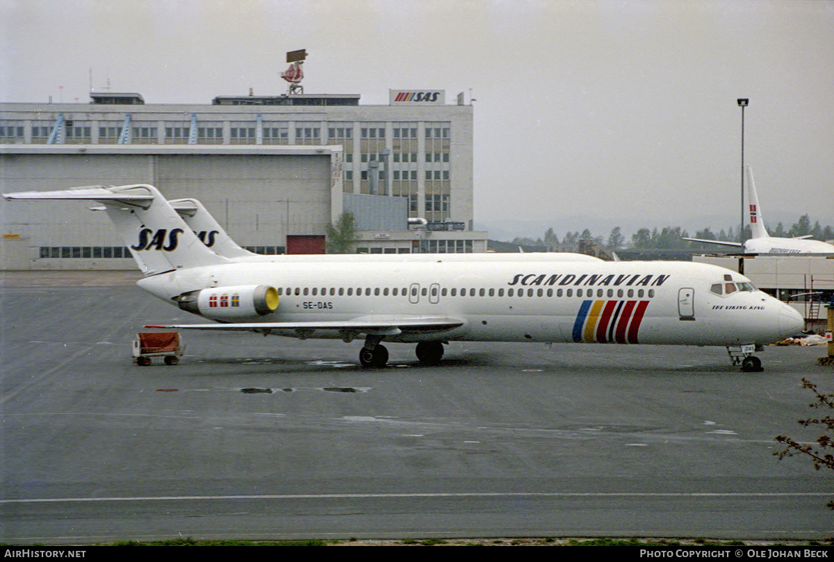 Aircraft Photo of SE-DAS | McDonnell Douglas DC-9-41 | Scandinavian Airlines - SAS | AirHistory.net #682166