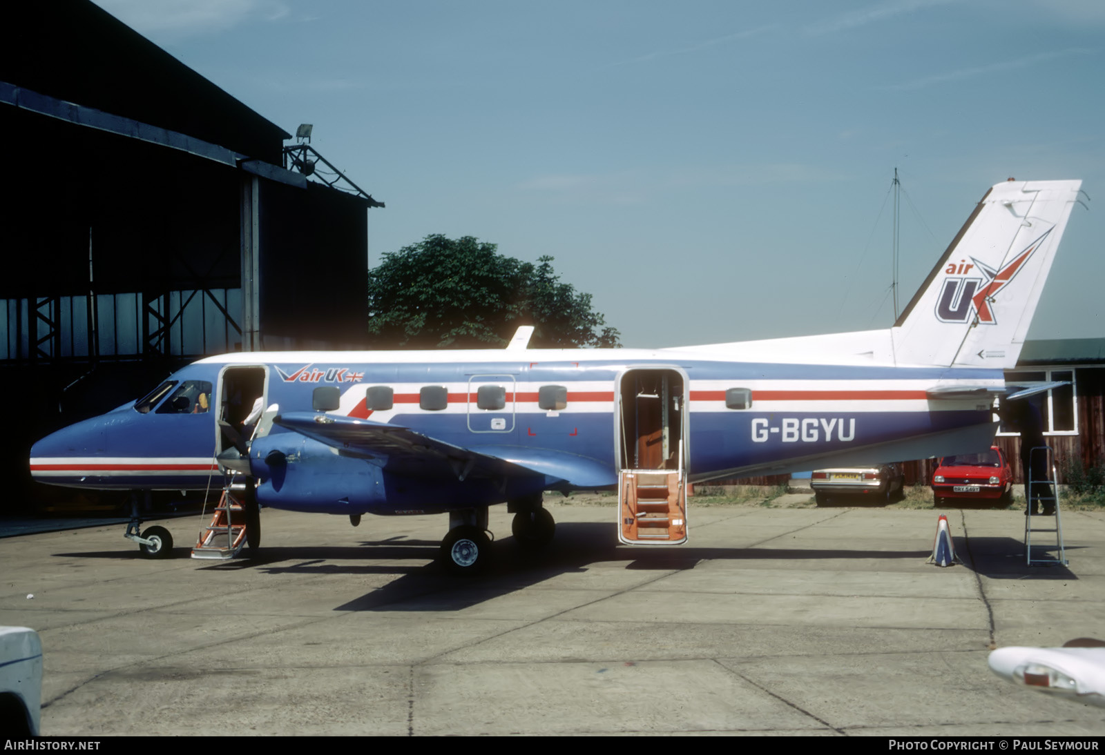 Aircraft Photo of G-BGYU | Embraer EMB-110P2 Bandeirante | Air UK | AirHistory.net #682171