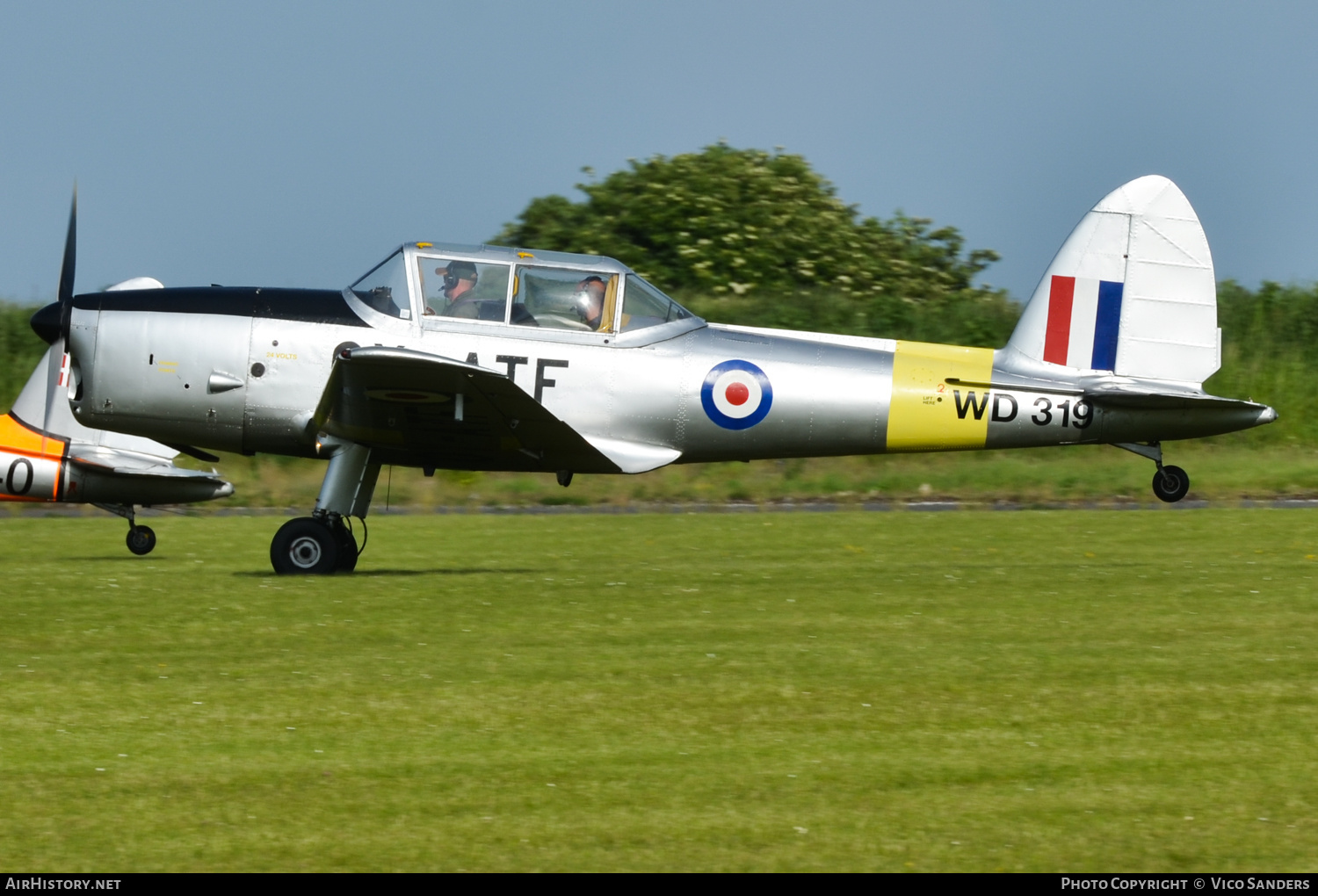 Aircraft Photo of OY-ATF / WD319 | De Havilland DHC-1 Chipmunk Mk22 | UK - Air Force | AirHistory.net #682178