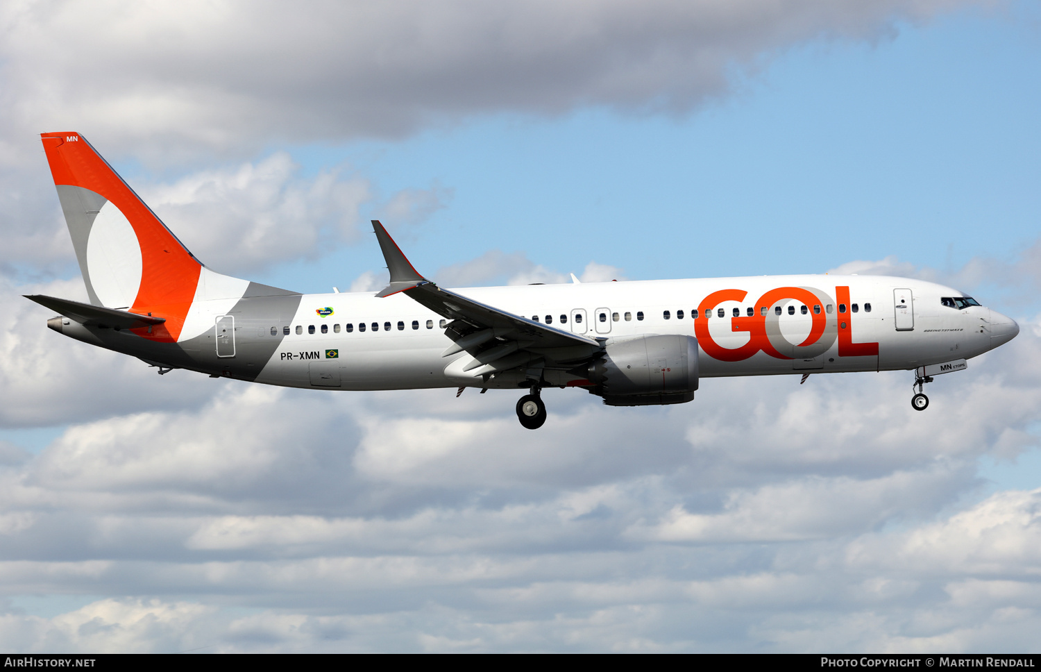 Aircraft Photo of PR-XMN | Boeing 737-8 Max 8 | GOL Linhas Aéreas | AirHistory.net #682181