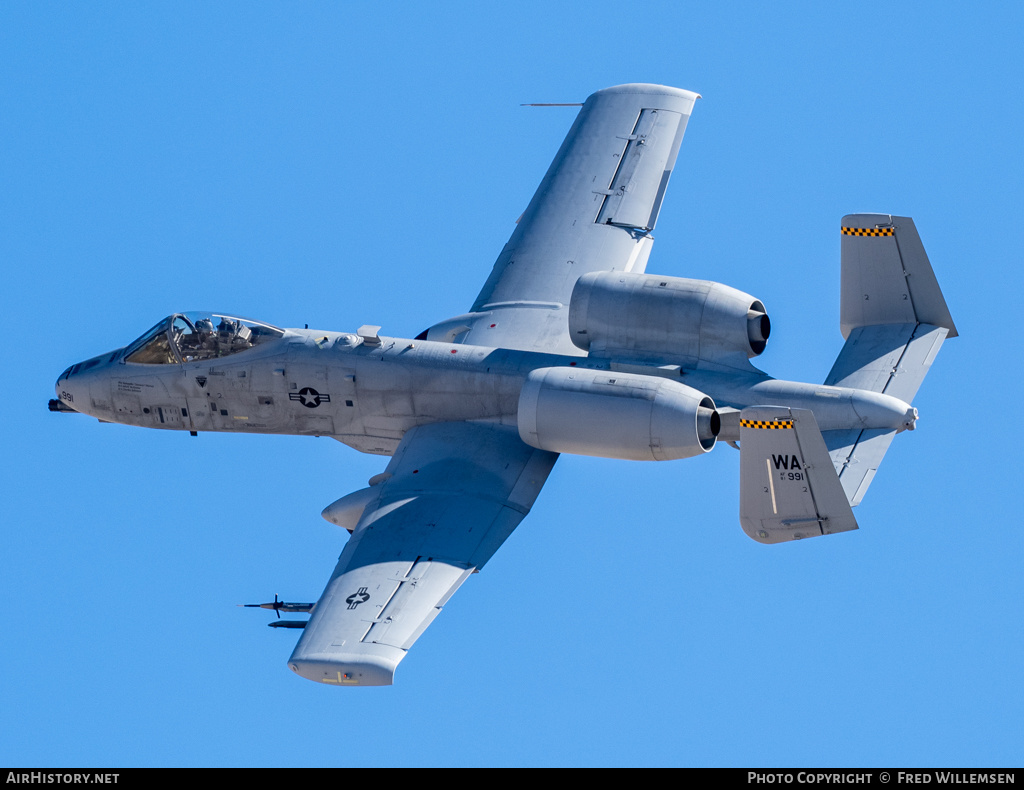Aircraft Photo of 81-0991 / AF81-991 | Fairchild A-10C Thunderbolt II | USA - Air Force | AirHistory.net #682183