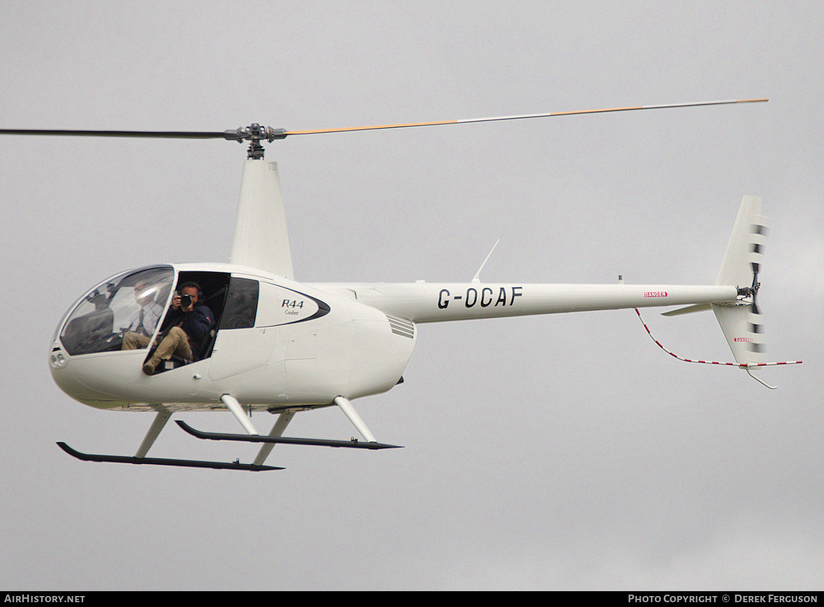 Aircraft Photo of G-OCAF | Robinson R-44 Cadet | AirHistory.net #682188