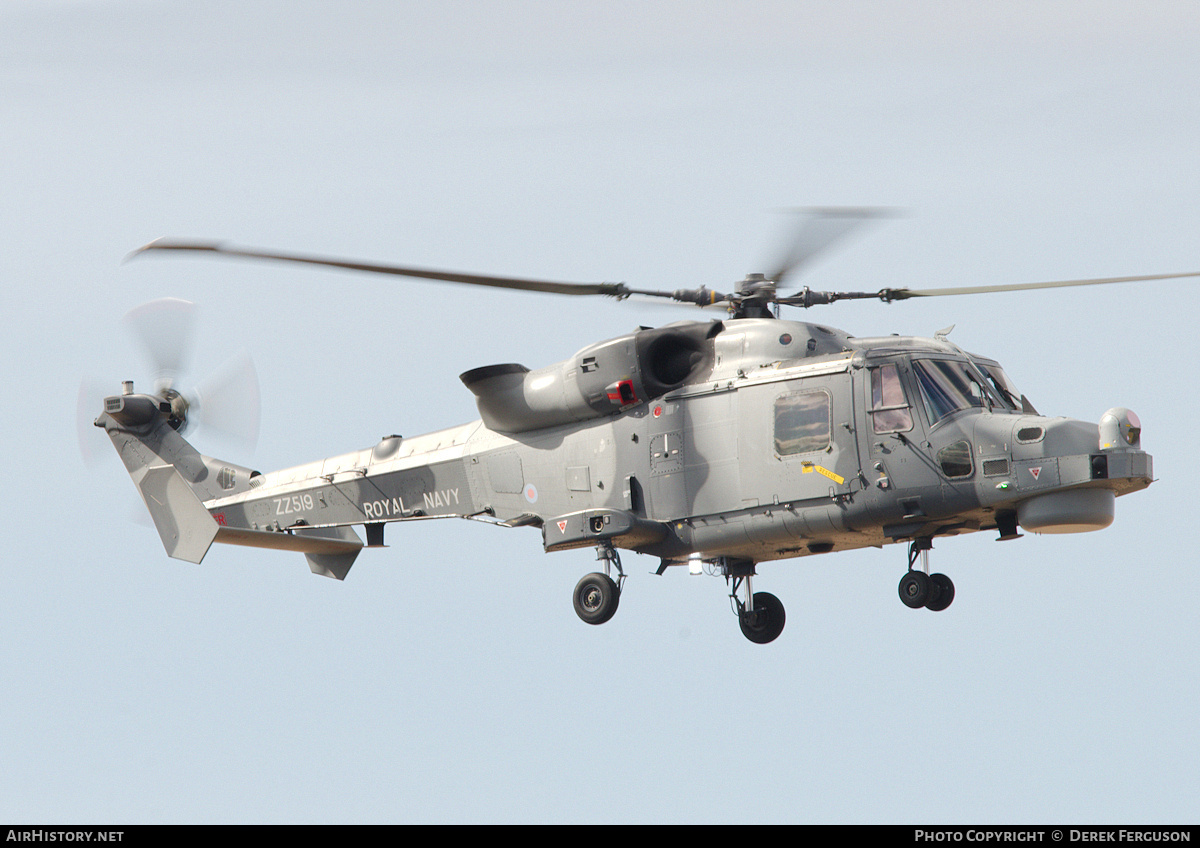 Aircraft Photo of ZZ519 | AgustaWestland AW-159 Wildcat HMA2 | UK - Navy | AirHistory.net #682201