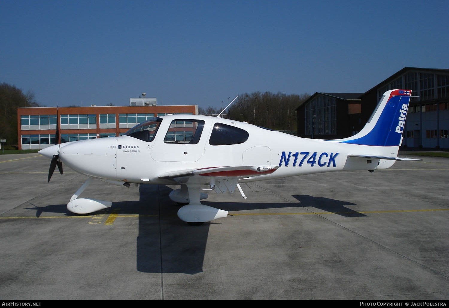 Aircraft Photo of N174CK | Cirrus SR-22 G3 | Patria Pilot Training | AirHistory.net #682219