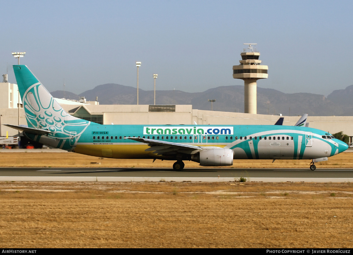 Aircraft Photo of PH-HSX | Boeing 737-8Q8 | Transavia Holland | AirHistory.net #682231