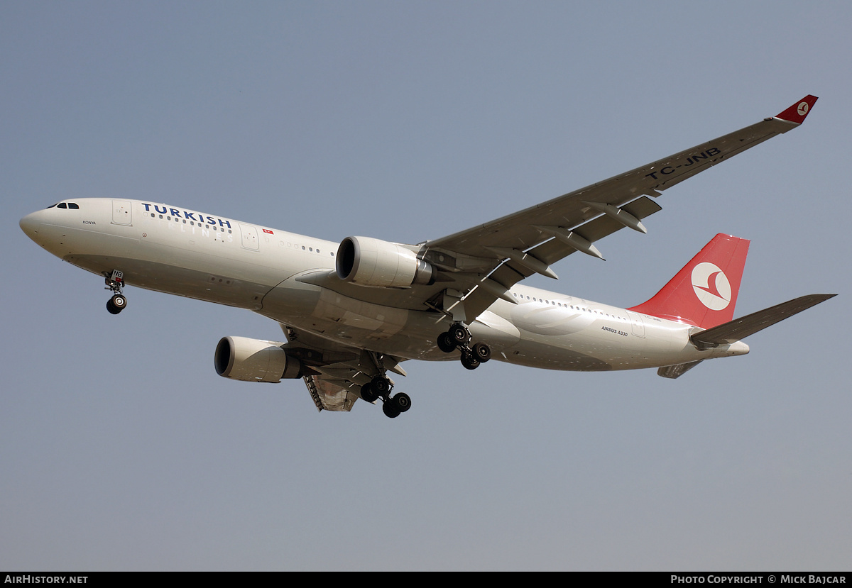 Aircraft Photo of TC-JNB | Airbus A330-203 | Turkish Airlines | AirHistory.net #682235